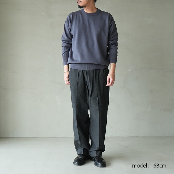 bn-26sm-015)/ BATONER(バトナー) / CARIBBEAN SEAISLAND COTTON CREW