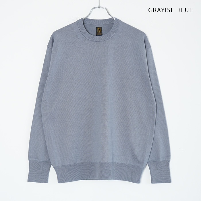 bn-26sm-015)/ BATONER(バトナー) / CARIBBEAN SEAISLAND COTTON CREW