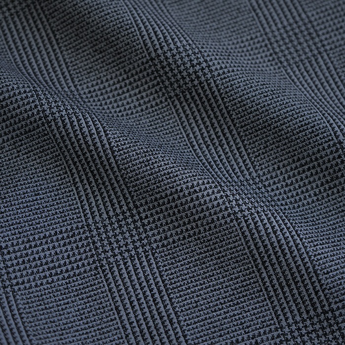 km26s-009lo）/ KANEMASA(カネマサ) / 28G Loop Yarn Glen Check