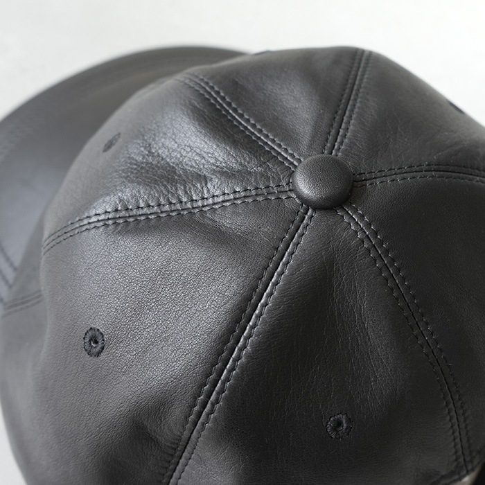 ys-26aw-gs-cap-le) YOKO SAKAMOTO(ヨーコサカモト) / GIFT SHOP CAP