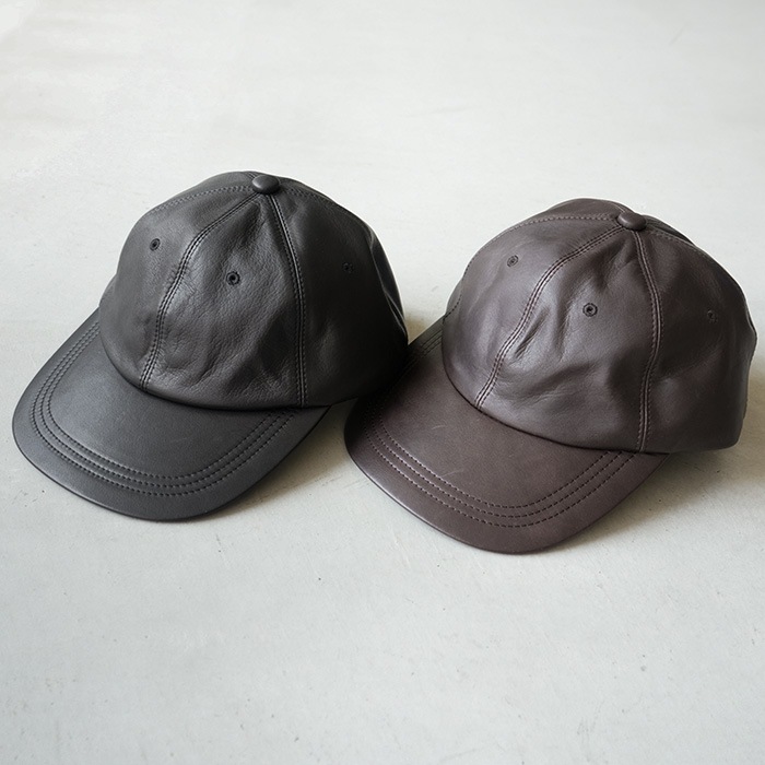 ys-26aw-gs-cap-le) YOKO SAKAMOTO(ヨーコサカモト) / GIFT SHOP CAP