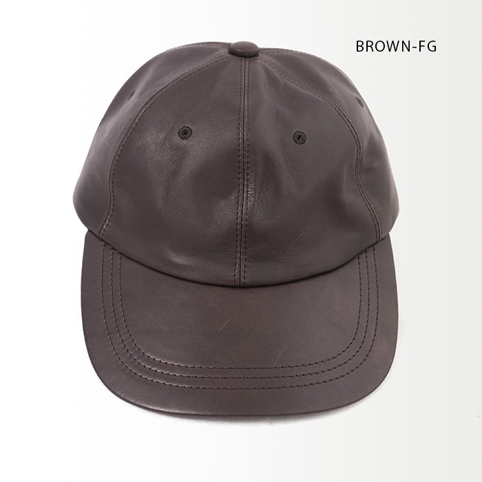 ys-26aw-gs-cap-le) YOKO SAKAMOTO(ヨーコサカモト) / GIFT SHOP CAP