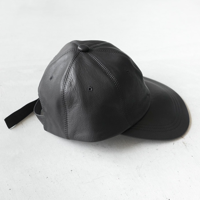 ys-26aw-gs-cap-le) YOKO SAKAMOTO(ヨーコサカモト) / GIFT SHOP CAP