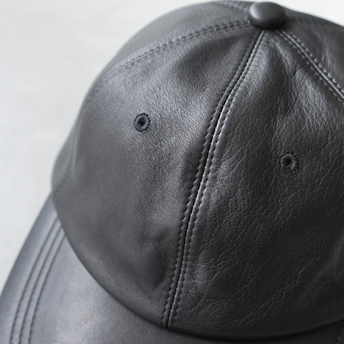 ys-26aw-gs-cap-le) YOKO SAKAMOTO(ヨーコサカモト) / GIFT SHOP CAP