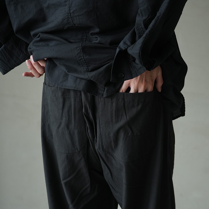 anc-pt150) / ANCELLM (アンセルム) / L/C TUCK EASY PANTS（リヨセル