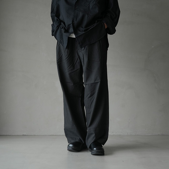 anc-pt150) / ANCELLM (アンセルム) / L/C TUCK EASY PANTS（リヨセル