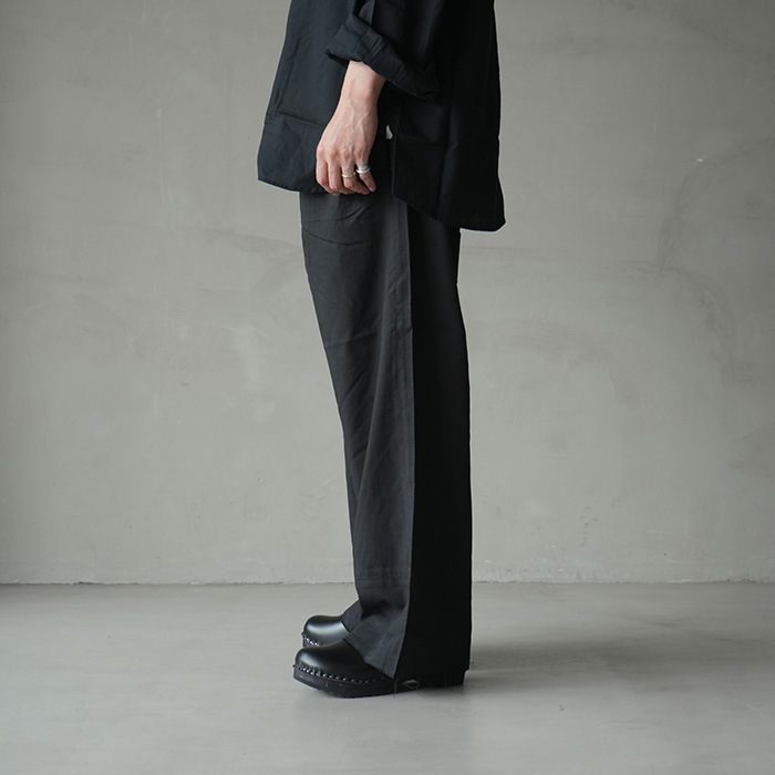 □(anc-pt150) / ANCELLM (アンセルム) / L/C TUCK EASY PANTS