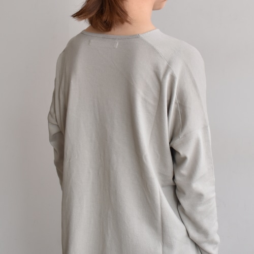 E201K015) / evam eva(エヴァムエヴァ) / raising yarn V neck PO