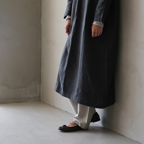 v213t917) / evam eva(エヴァムエヴァ) / linen one-piece(リネン