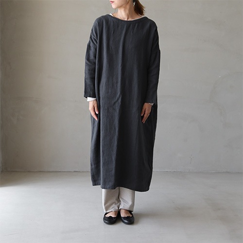 美品✨フォグリネンワーク　halワンピース　リゼッタ　evam eva 麻 美品✨フォグリネンワーク halワンピース リゼッタ evam eva 麻 - メルカリ