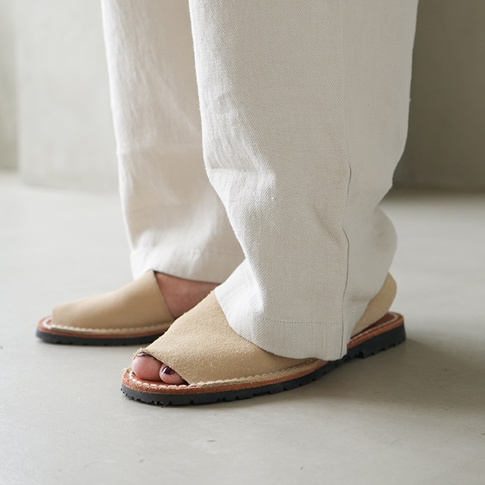 e223t018) / evam eva(エヴァムエヴァ) / linen wide pants(リネン