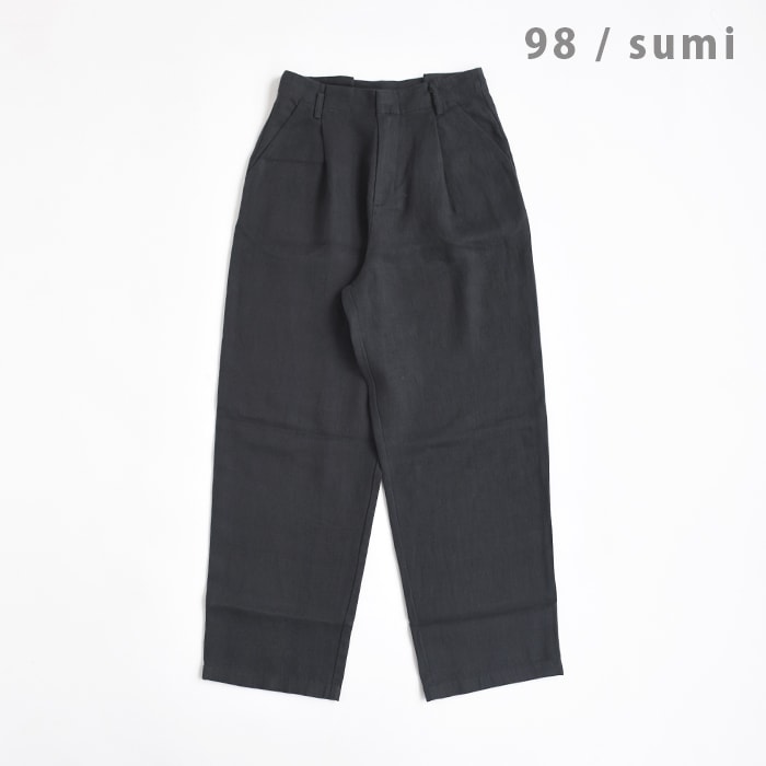 e223t018) / evam eva(エヴァムエヴァ) / linen wide pants