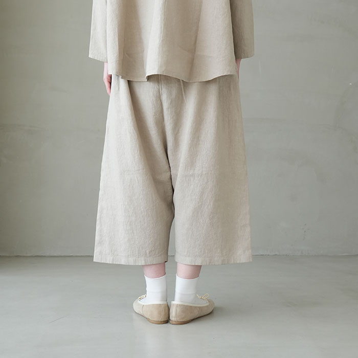 e231t045) / evam eva (エヴァムエヴァ) / water linen pants