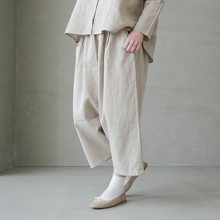 evam eva リネンジョガーパンツ ブランド,E,evam eva