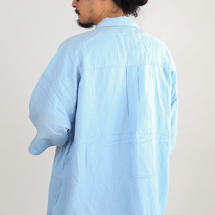 20％OFF】◇(sugs418) / nanamica(ナナミカ) / Open Collar Cupra Hemp