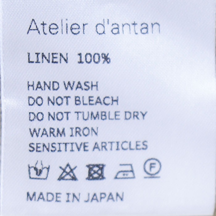 □（a232241td666) Atelier d'antan (アトリエダンタン) /Ribot Linen