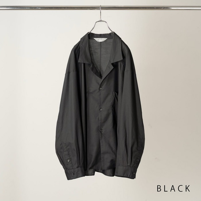 anc-sh119) / ANCELLM (アンセルム) / C/S TAILORED SHIRT（コットン