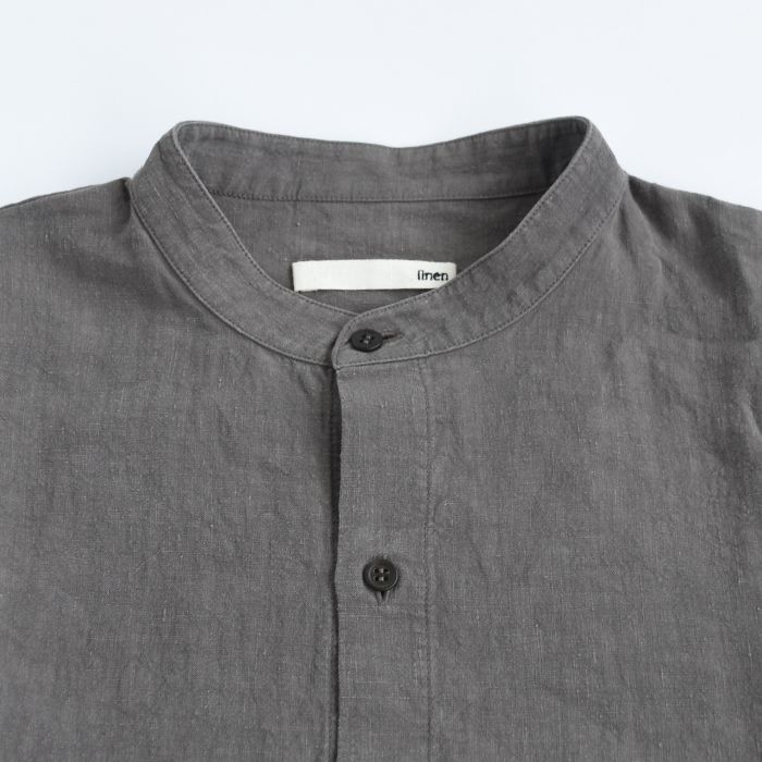 e223t016) / evam eva(エヴァムエヴァ) / linen shirts(リネン