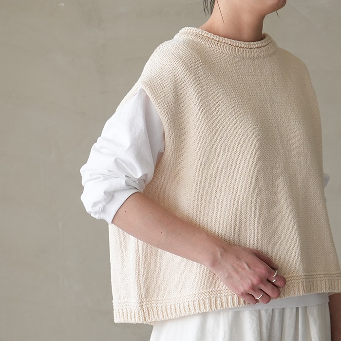 □(a232251tk761) Atelier d'antan (アトリエダンタン) / Dach Cotton