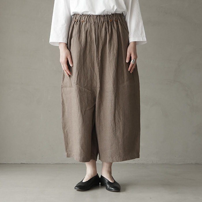 Vlas Blomme ヴラスブラム　サルエルパンツ　パンツ 楽天市場】Vlas Blomme ヴラスブラム ブラスブラム ウールリネン