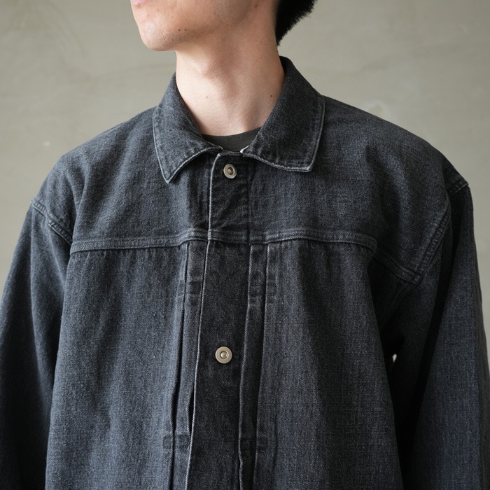ys-26ss-11-1) YOKOSAKAMOTO(ヨーコサカモト) /PLEATS JACKET(プリーツ