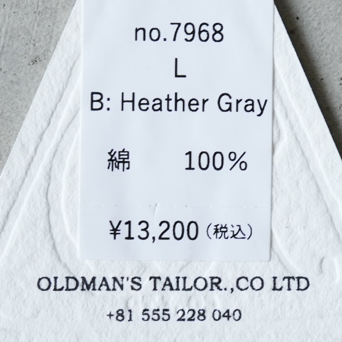 7968) / R&D.M.Co-/OLDMANS TAILOR(アールアンドディーエムコー