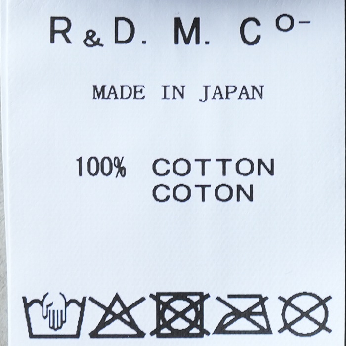 7968) / R&D.M.Co-/OLDMANS TAILOR(アールアンドディーエムコー