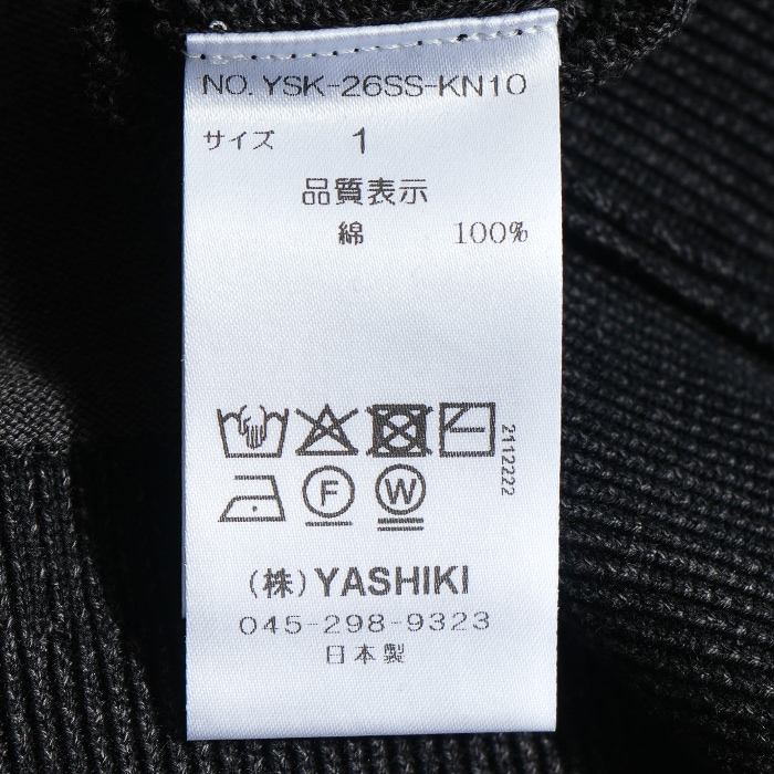ysk-26ss-kn10) YASHIKI(ヤシキ) / Nodoka Knit (ノドカニット