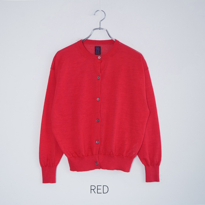 bn-26sl-040) / BATONER(バトナー) / Women CHOMA CREW NECK CARDIGAN