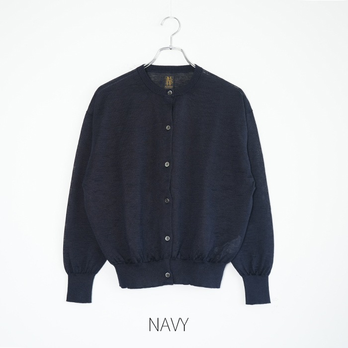 bn-26sl-040) / BATONER(バトナー) / Women CHOMA CREW NECK CARDIGAN