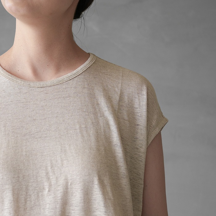 12112066) / Vlas Blomme (ヴラスブラム) / Linen Plainstitch