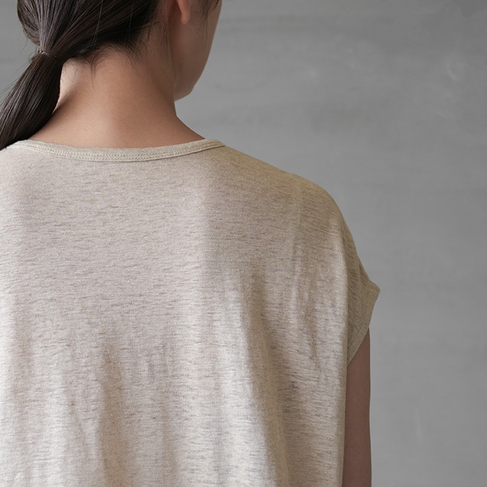 12112066) / Vlas Blomme (ヴラスブラム) / Linen Plainstitch