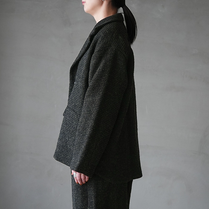 13411115) / Vlas Blomme (ヴラスブラム) / Linen Wool Waffle
