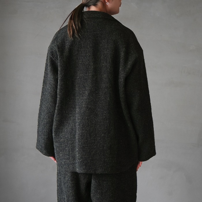 13411115) / Vlas Blomme (ヴラスブラム) / Linen Wool Waffle