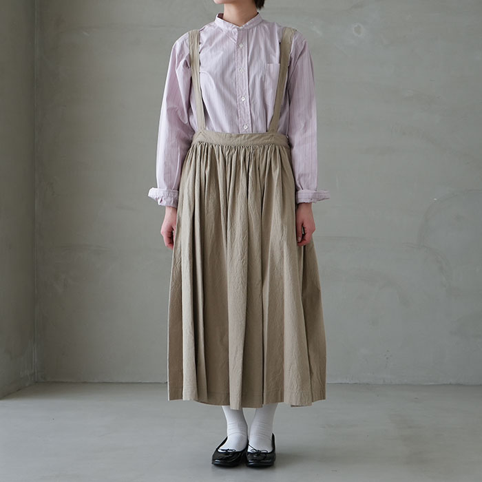 30%OFF】(l2301-sk004) / LENO(リノ) / GATHER SKIRT(ギャザースカート