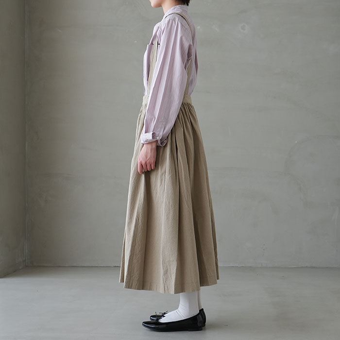 30%OFF】(l2301-sk004) / LENO(リノ) / GATHER SKIRT(ギャザースカート