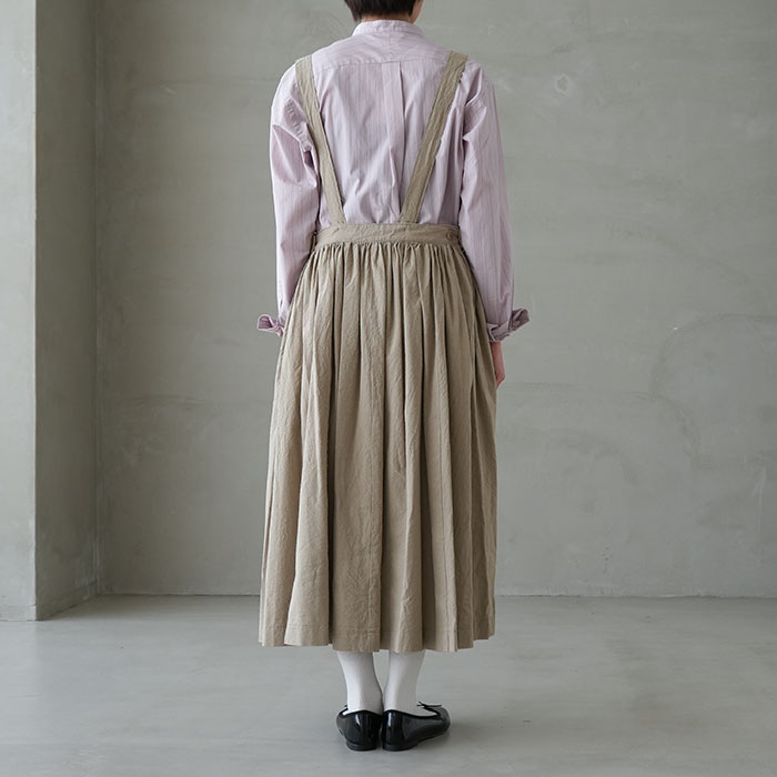 30%OFF】(l2301-sk004) / LENO(リノ) / GATHER SKIRT(ギャザースカート