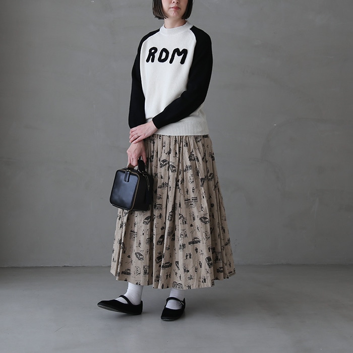 美品】R&D.M.Co-オールドマンズテーラー カシミア ニット帽 ベージュ