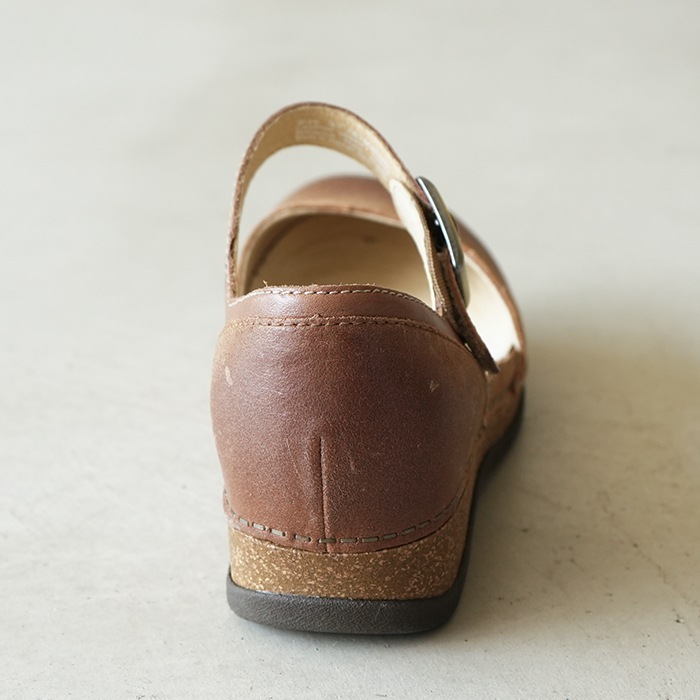 DANSKO◆シューズ/38/BRW/レザー/125067800 DANSKO(ダンスコ) ⁄ シューズ⁄38⁄BRW⁄レザー | 中古品の販売・通販なら
