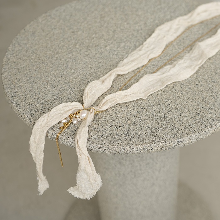31404046) / Vlas Blomme (ヴラスブラム) / Stone Button Ribbon
