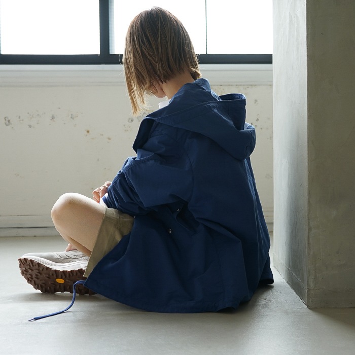 h2201-jk001) / LENO(リノ) / SHORT HOODED COAT(ショート