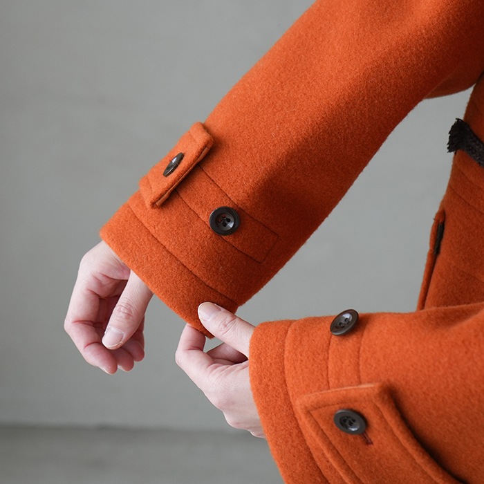 50%OFF】(h2202-co010） / LENO(リノ) / DUFFLE COAT(ダッフルコート