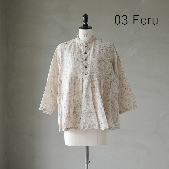 30%OFF】(13109043) Vlas Blomme (ヴラスブラム) /Herbier Print 七分 