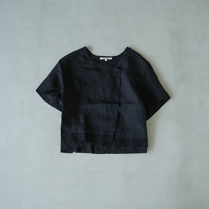 13121064) Vlas Blomme (ヴラスブラム) / Monochrome Linen レイヤード