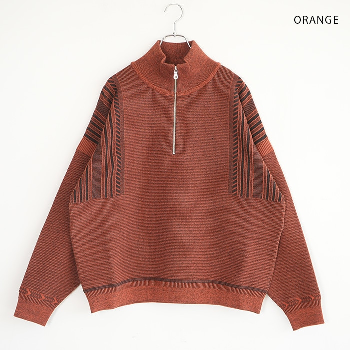 YASHIKI ヤシキ 19FW AKIKAZE KNIT サイズ2 美品 YASHIKI - Hanadoki Knit(SMOKY BLUE) | Salty