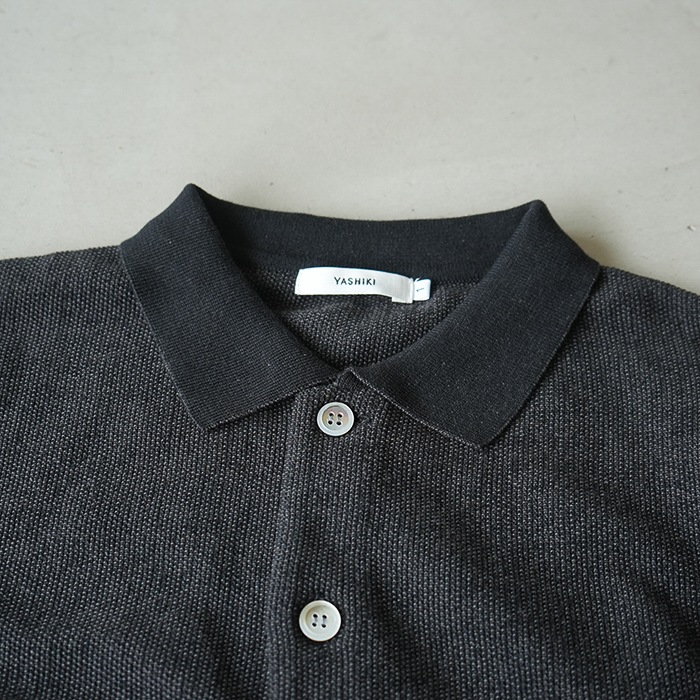 20%OFF】(ysk-26ss-kn08) YASHIKI(ヤシキ) / Haoto Collar Vest