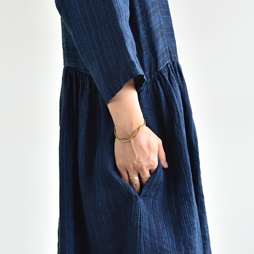 13223601) / Vlas Blomme(ブラスブラム) / Vintage Stitch Stripe