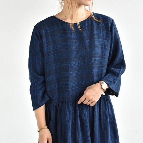 13223601) / Vlas Blomme(ブラスブラム) / Vintage Stitch Stripe