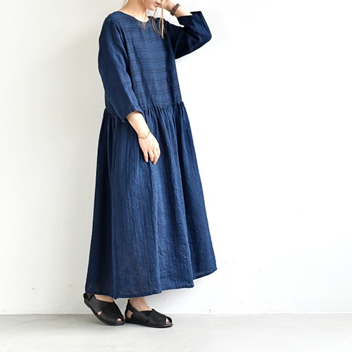 Vlas Blomme ブラスブラム　綿麻シャツワンピース 13223601) / Vlas Blomme(ブラスブラム) / Vintage Stitch