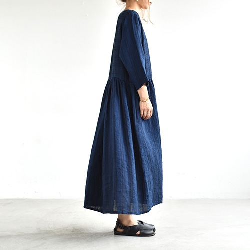 13223601) / Vlas Blomme(ブラスブラム) / Vintage Stitch Stripe